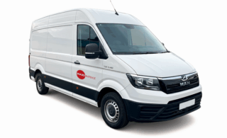 Renault Master, MAN TGE – 15/17m<sup>3</sup>